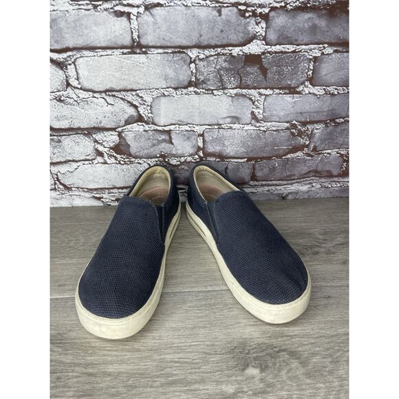 Birkenstock Oswego Midnight Blue Canvas Suede Slip On Shoes Women Sz 38EU/7.5M - Picture 6 of 16